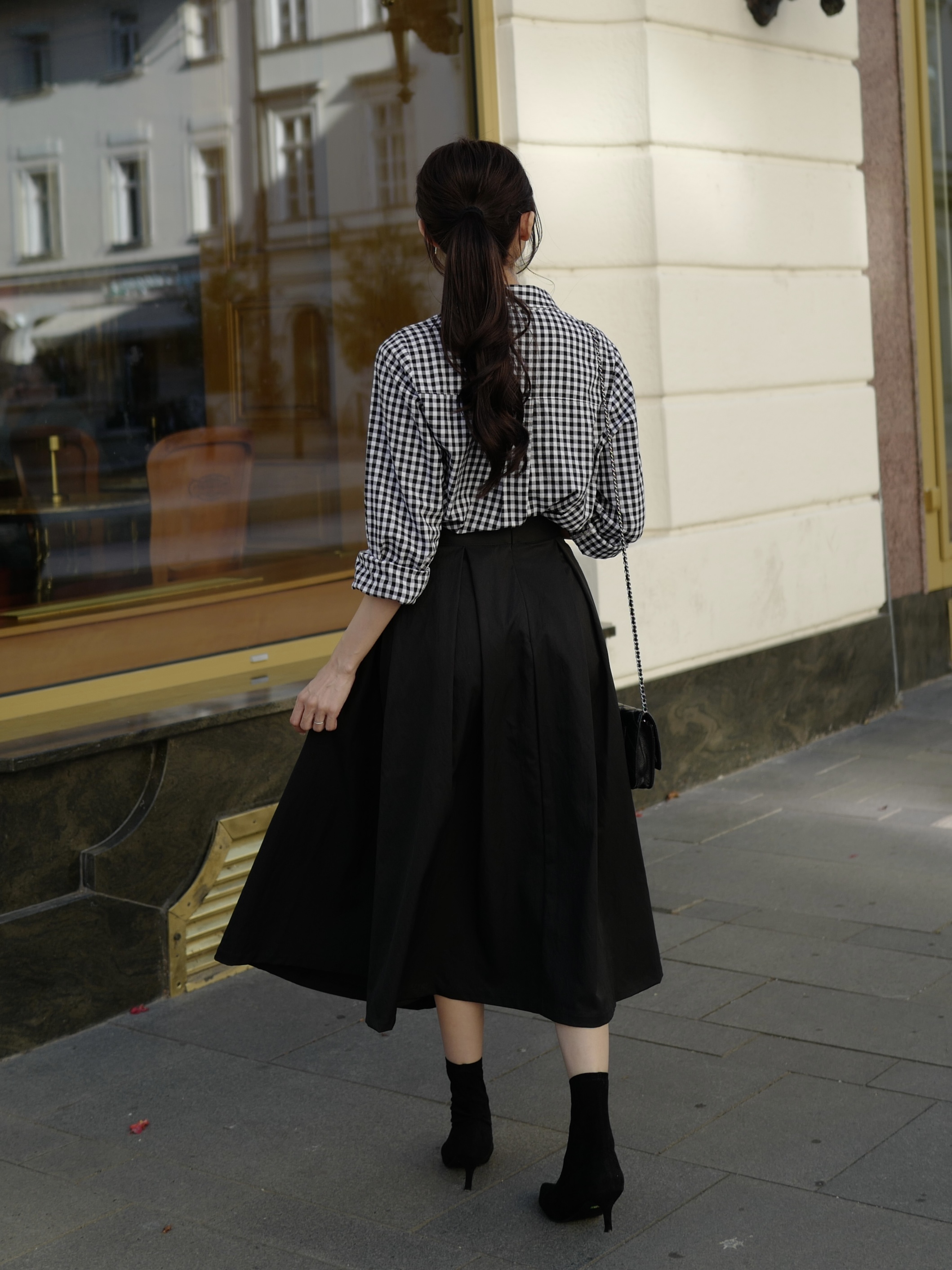 プリーツフレアスカート | 詳細画像7